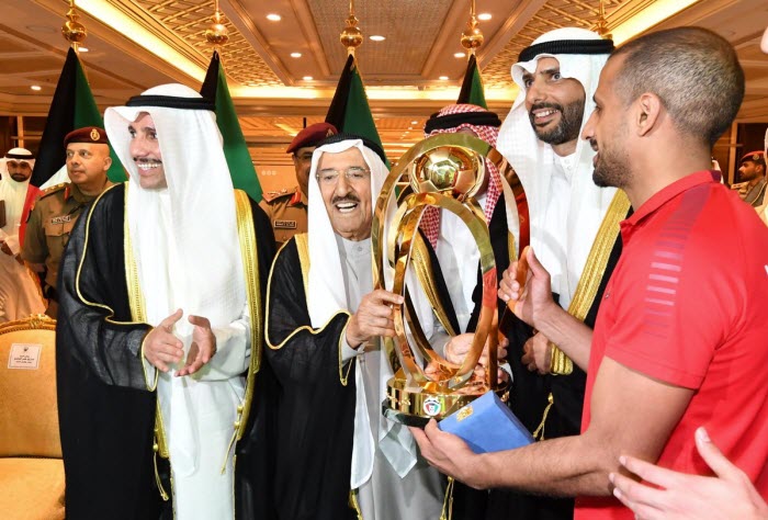 الكويت بطلاً لكأس سمو الأمير